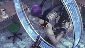 Raven fell in Cyborg's trap