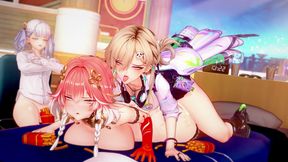 Lynae X Changli & Jinhsi - Everybody Got their Turn in this Threesome