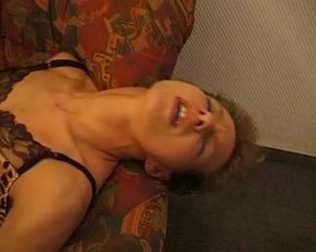 A slim German woman loves fucking hard