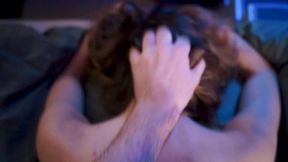 Sweet brunette Lucie loves cock, fills teen pussy with creampie