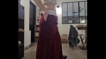 Essayages sexy avec une milf mature cochonne