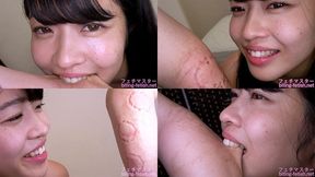 Wakana Yamori - Biting by Japanese cute girl part1