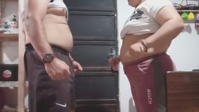 Quien aguanta más? Batalla de vientres.