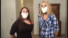 iPhone Format Two 19 year olds gagged and bound with friend iPhone Format