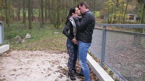 Best big tits Latina Cristina Miller public blowjob + - Dane Jones