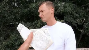 Sun-Drenched Desire: Horny Twink Devours Cock Beneath the Trees – XXX Gay