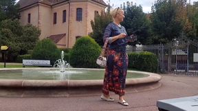Amateur Blonde Mature Wife Enjoys Sex After Walk