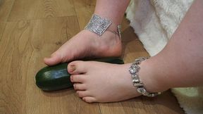 Zucchini foot games #5