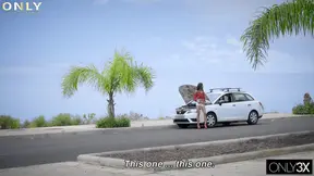 Auto scam gets gold digger Scarlett Domingo laid Premium Edit Only Gold Digger