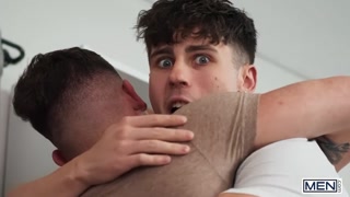 MEN - Michael Vente Sucks His Date's Roommate Dom King's Cock Without Him Noticing