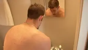 Next Door Male: Blue-Eyed Hunk in Soapy Suds