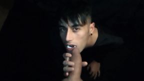 Vampire Eats 2 Cum Loads POV 1