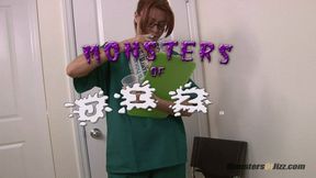 Hot Sperm Bank Nurses Get A Massive Facial Cum Deposit