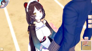 Big tits Vtuber Inui Toko 3DCG fuckable in Koikatsu