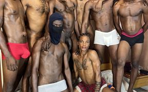 2 Twink Vs 6 Black Big Dick Nigeria Guys Part 2