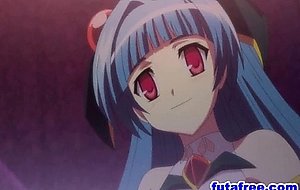 Tentacled hentai girl fucked by futagirl