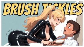 Hairbrush Tickling - Female Erotic Domination & JOI (Hooked on Pre-Cum & Multi-Cum)