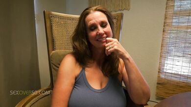 A Hot Milf Stepmom gets a lesson in cards and gives her stepson a lesson in sex.