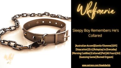 Waking Up and Remembering You're Collared