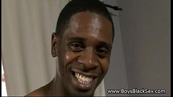 BlacksOnBoys - Bareback Interracial Hardcore Gay Porn Movie 15
