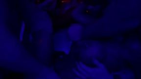 Monika Fox Night Club Orgy At The Holiday Party