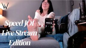 Speed JOI – Live Stream Edition