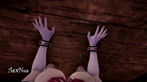 Una vergo bien grande y dotada