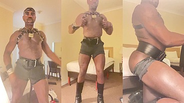Dom Big Ass Obnoxious Muscle Switches to Slutty Butt Show off