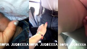 mi puta caliente en el metro en el camion en la camioneta y en el hotel con diferentes desconocidos