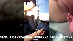 mi puta caliente en el metro en el camion en la camioneta y en el hotel con diferentes desconocidos