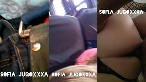 mi puta caliente en el metro en el camion en la camioneta y en el hotel con diferentes desconocidos