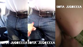 mi puta caliente en el metro en el camion en la camioneta y en el hotel con diferentes desconocidos