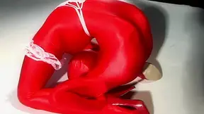 Red Zentai - Watch4Fetish