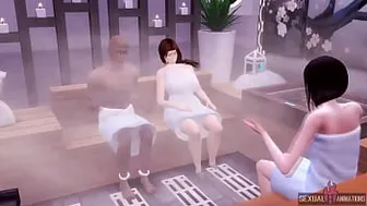 we do a threesome in a sauna