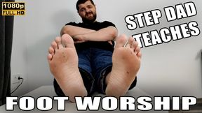 KingMarti:Stepdad Teaches Foot Worship - Full HD 1080p