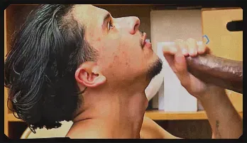 Latino Jock & BBC Officer: Intense Bareback Action