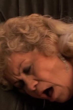 Vintage Granny with Huge Tits and Hairy Pussy Fucked and Cumshot in Mouth by a Big Cock
