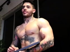 Hot Hunk Owns Latin Gay Ass to Fuck Hard