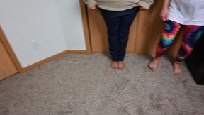 Stomped on by two pairs of feet (1080)