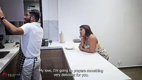 Cuckold Wife Fucks a BBC Without Her Husband Noticing - Brandon Cruz & Selena Stone