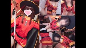 Aliceholic13konosuba Megumin Cosplaying: Aroused Ntr Ecchi Hentai Video