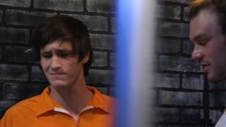 Ink-Clad Thug Gangbangs Prison Guard's Ass - Old Man Fucked by Younger Men