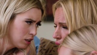 Lesbian stunners leave viewers begging for more