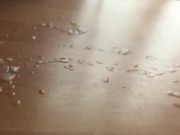 massive cumshot after long masturbate...