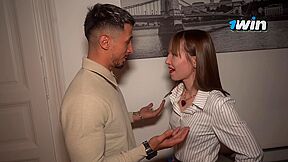 Make Your Boss Lady Scream In Bed Not In The Office With Lady Boss And Valentino Roca