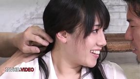 Stunning Japanese MILF Azusa Nagasawa deeply pleases two guys