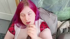 Chubby Tranny Bbw Having Fun With Bbc Shemale Friend