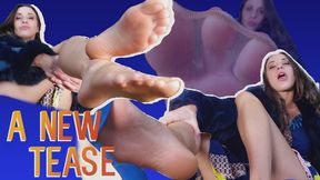 A new pantyhose tease - 4k