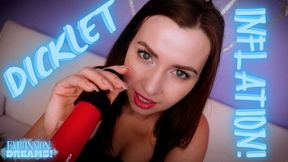 Dicklet Inflation! Ft Lana Blade - 4K