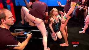 Ggg John Thompson - Meli and Conny Wild Live Gangbang Fuck